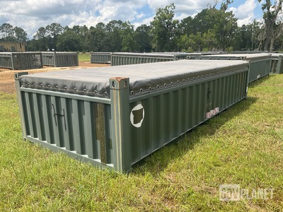 20' Half Height Open Top Container