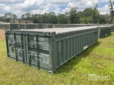 20' Half Height Open Top Container