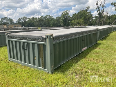 20' Half Height Open Top Container
