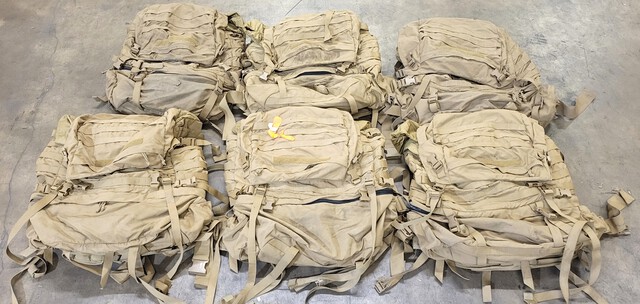 (6) USMC Coyote Filbe Pack Sets