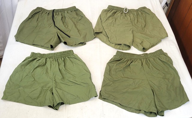 (172) Olive Drab Physical Fitness Shorts