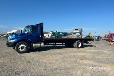 2020 International MV607 4x2 Flatbed Truck