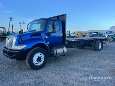 2020 International MV607 4x2 Platte vrachtwagen