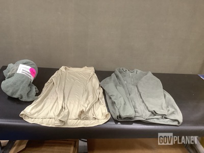 (44) Cold Weather Jackets, (4) Cold Weather Parka Liners & Assorted Items