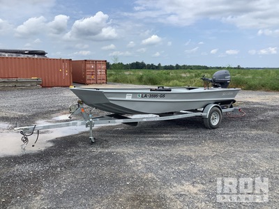 2024 Sea Ark MV1652 Work Boat w/2024 Marine Masters SA1652G Trailer