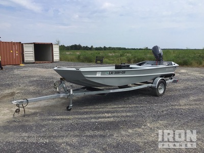 2024 Sea Ark MV1652 Work Boat w/2024 Marine Masters SA1652G Trailer