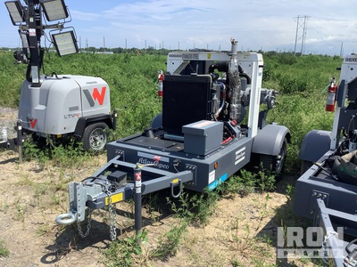 2023 Atlas Copco PAC F66 KD 74HP FT4 SS H&E Trailer-Mounted Water Pump