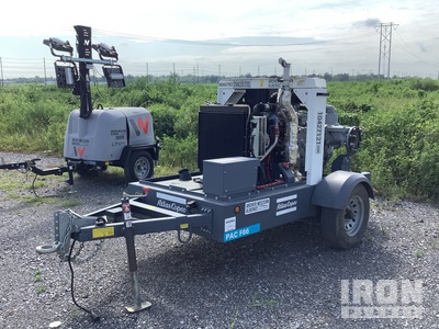 2023 Atlas Copco PAC F66 KD 74HP FT4 SS H&E Trailer-Mounted Water Pump