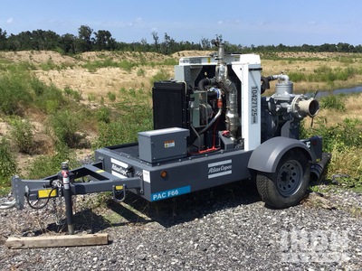 2023 Atlas Copco PAC F66 Trailer-Mounted Wasserpumpe