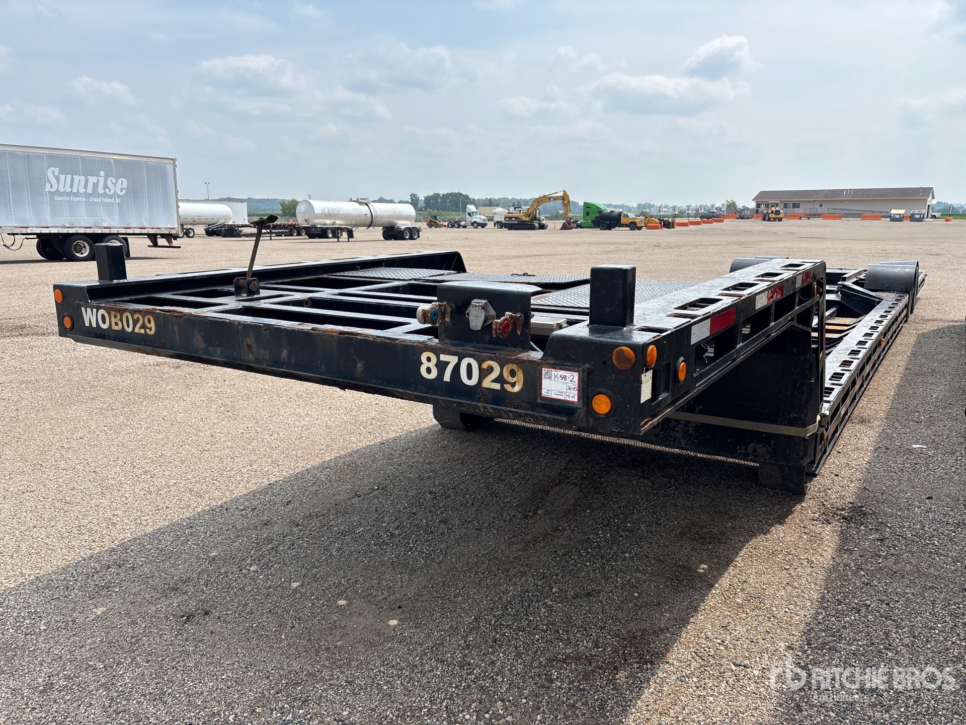 2005 Waltron 53 ft T/A Boat Trailer