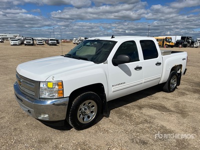 2012 Chevrolet Silverado 1500 LT 4x4 Crew Cab Pickup