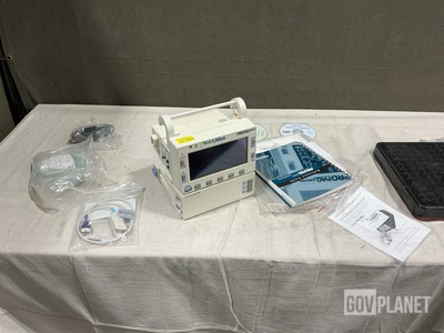 (2) Welch Allyn ProPaq 206 EMPSC Patient Monitors w/Storage Cases