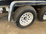 Trailer Chassis with Left Front Tire
