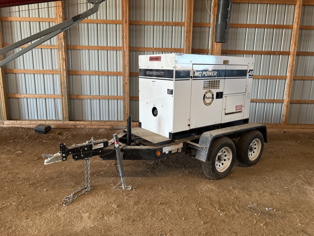 2017 Multiquip DCA-45SSIU3 36 kW Mobile Generator Set