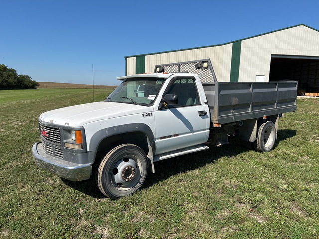 1996 GMC 3500 SL 4x2 S/A Dump Truck