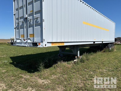 2000 Hyundai 40 ft T/A Container Trailer