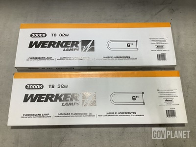 (28) Boxes of Ascent 3000K 6" Werker Lamps