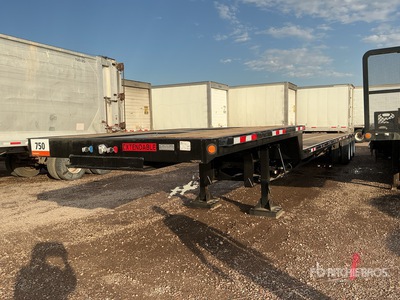 2004 Fontaine TPTT44865SPK 48 ft Tri/A 48 ft Extendable Drop Deck Rimorchio a cassone fisso