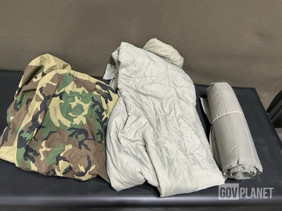 (33) Sleeping Bags, (19) Self-Inflating Sleeping Mats & Assorted Items