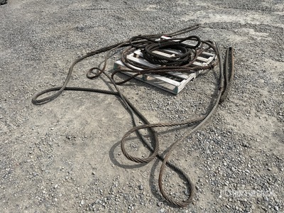 Quantity of (4) Wire Rope Sling
