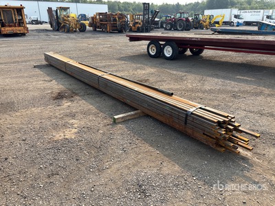 Quantity of 23 ft 10 in Steel Tubing (Unused)