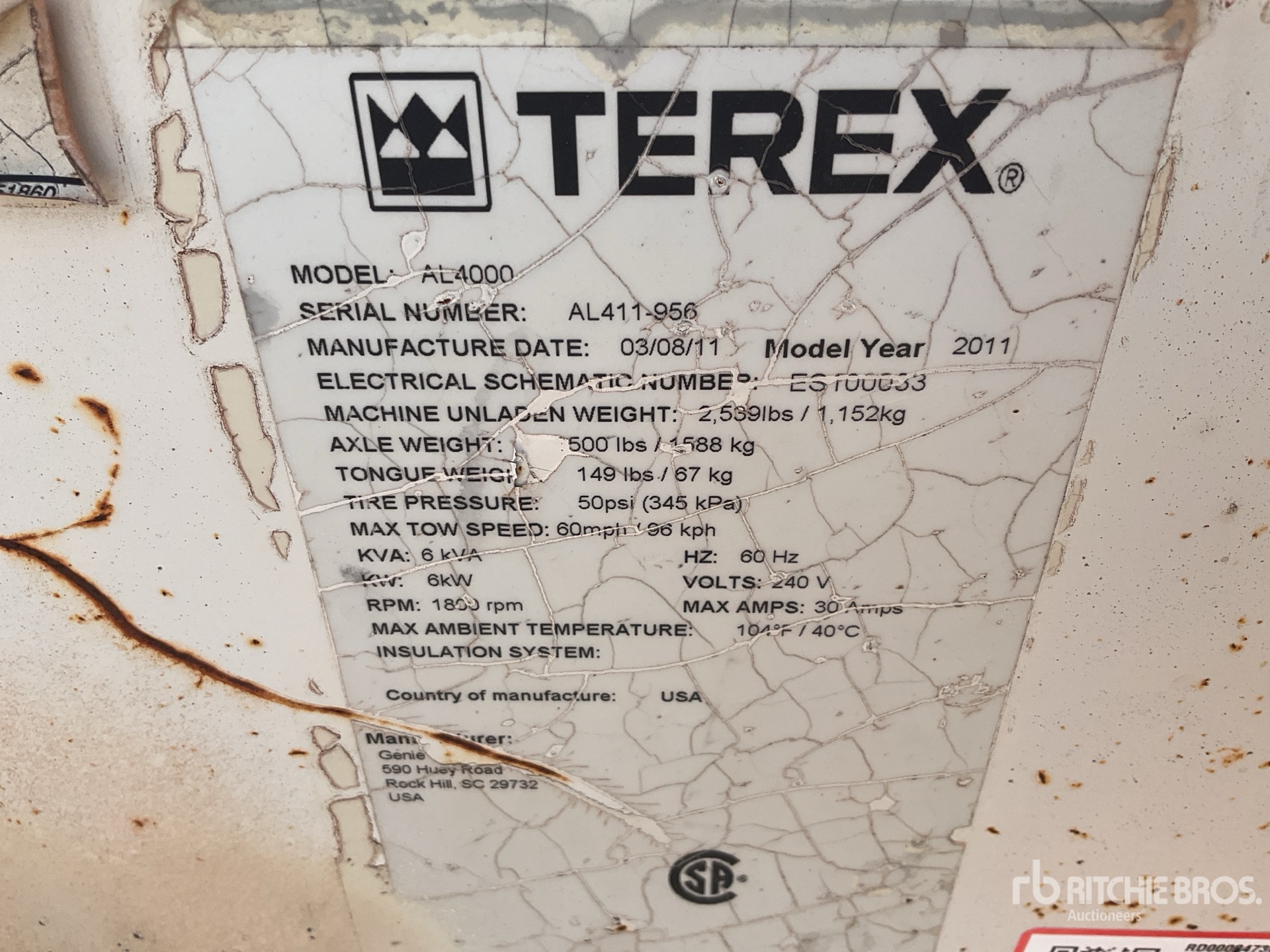 Terex Light Tower