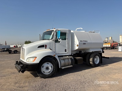 2016 Kenworth T370 2400 gal 4x2 Water Truck