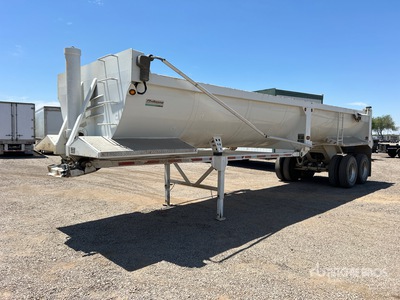 2017 Carrocerias Gallegos 34 ft T/A End Dump Trailer