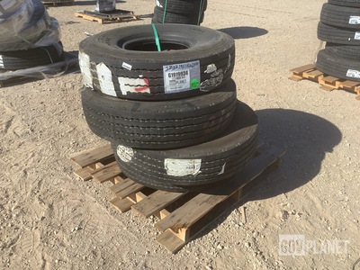 (4) Goodyear 10.00R15TR Tires