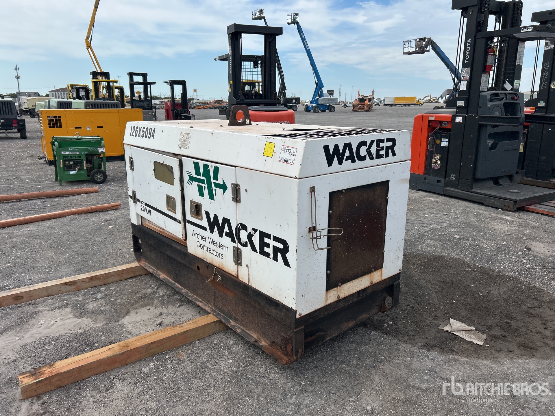 Wacker G25 Generator Set