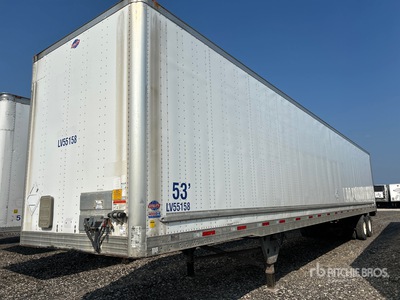 2015 Utility 53 ft x 102 in T/A Van Trailer