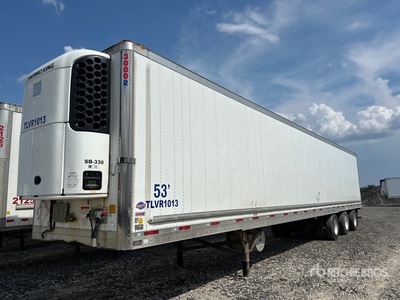 2015 Utility 53 ft x 102 in Tri/A Refrigerated Trailer