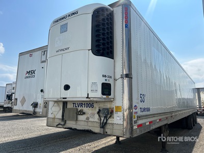 2015 Utility 3000R 53 ft x 102 in Tri/A Refrigerated Trailer