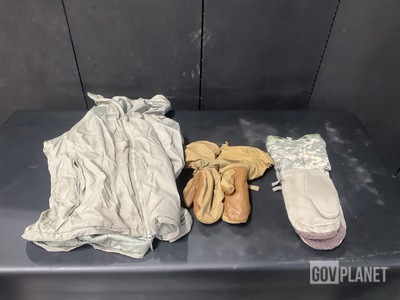 (17) Parkas, (2) Pairs of Cold Weather Mittens & Assorted Items