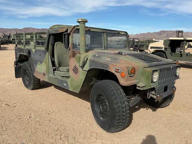 2007 AM General M1152 HMMWV 2 Door Soft Top w/Truck Body