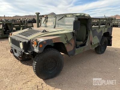 2007 AM General M1152 HMMWV 2 Door Soft Top w/Truck Body