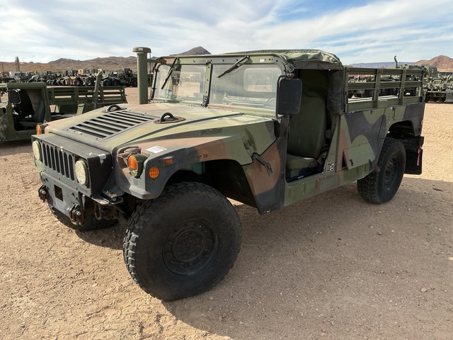 2007 AM General M1152 HMMWV 2 Door Soft Top w/Truck Body