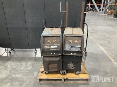 (2) Miller Millermatic 350P MIG Welders