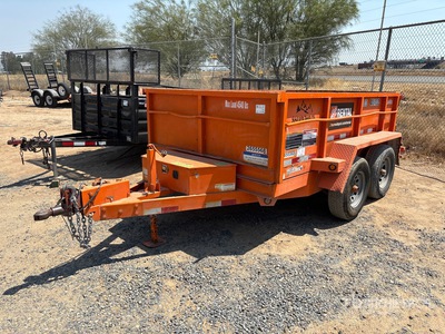 2018 Snake River DMP610-7K HD 10 ft T/A Dump Utility Trailer