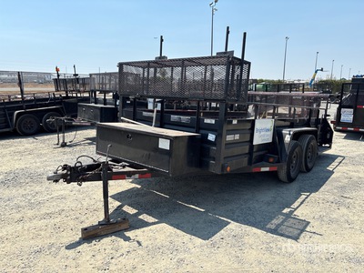 2012 Marksman LSET80 14 ft T/A Utility Trailer
