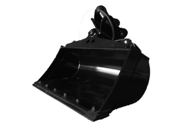 2025 Warrior WBHTC5-1200 47 in Hydraulic Tilting Excavator Bucket - Fits Cat 305 / 5 ton (Unused)