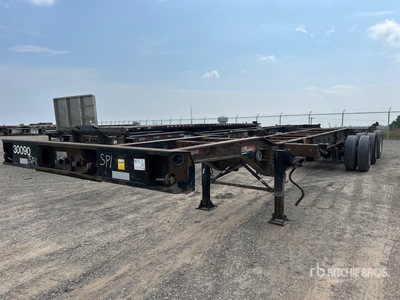 2007 Max Atlas T/A Extendable Container Trailer