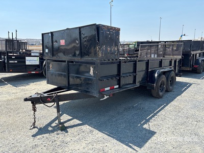 2013 Texas DG616LS 16 ft T/A Utility Trailer