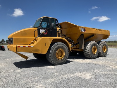 2002 Cat 740 Camion Articulado / Knickgelenkter Muldenkipper