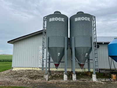 Brock +/- 5 ton 3 Ring Hopper Grain Bin