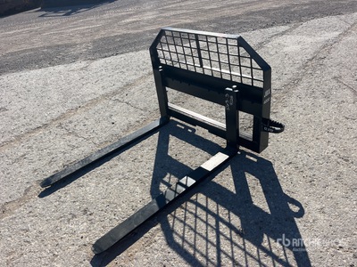 JBX 4000 48 in Skid Steer Forks (Unused)