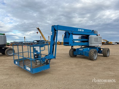 2012 Genie Z-60 4WD Diesel Plataforma Elevadora Articulada