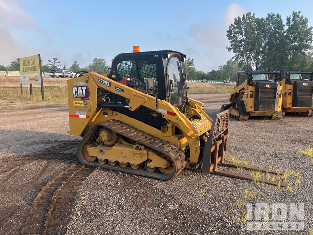 MINI CARGADOR SOBRE ORUGAS 2022 CATERPILLAR 279D3
