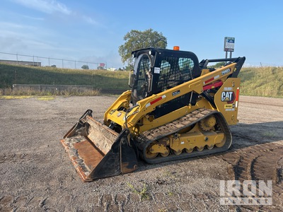 2022 Cat 299D3 Two-Speed High Flow XPS Chargeuse sur rails compacte