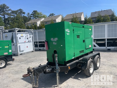 2011 Multiquip Whisperwatt DCA-70SSIU2 40 kW Mobile Generator Set (Inoperable)